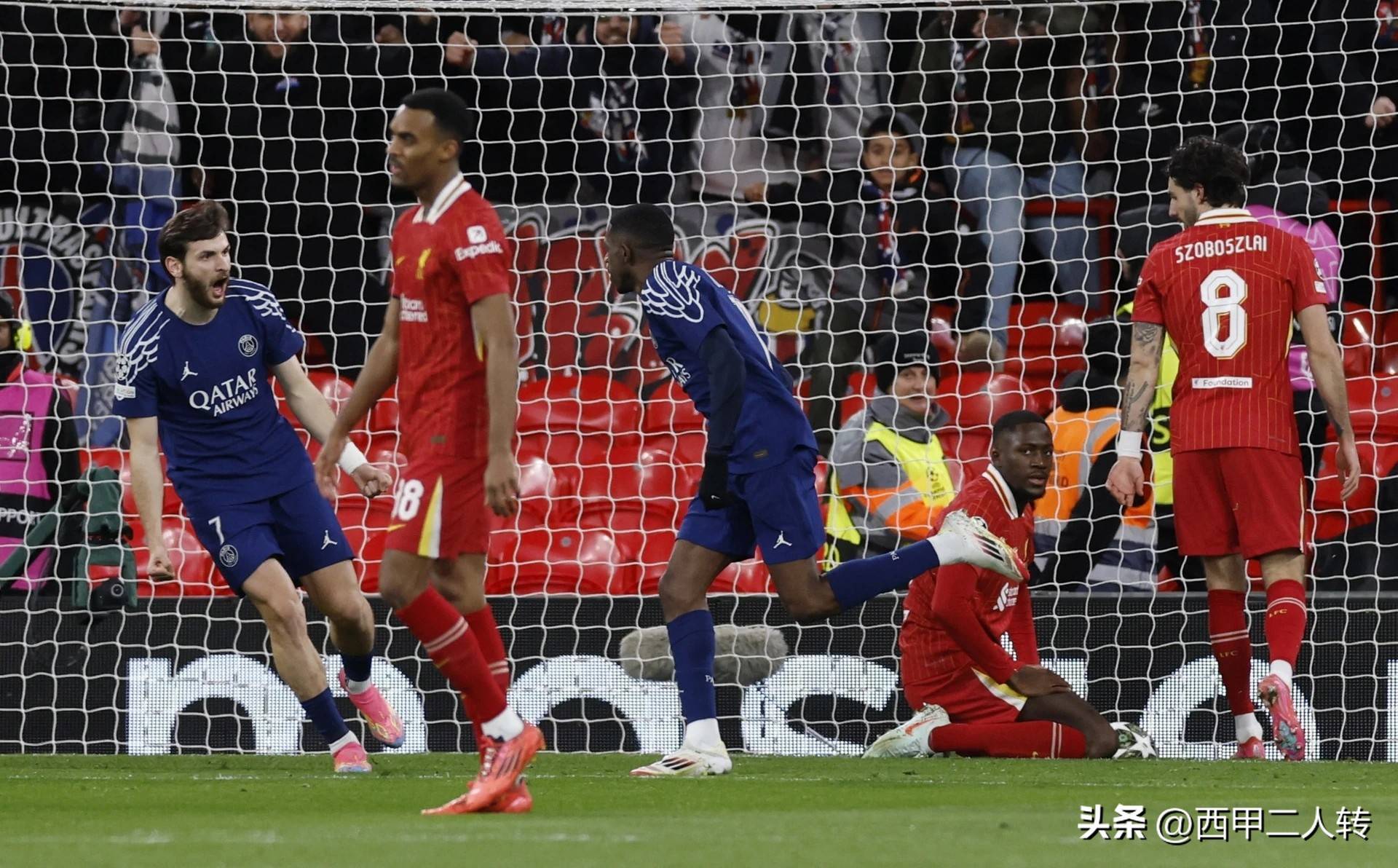 利物浦凭借进球优势,挺进欧冠决赛 利物浦凭借进球优势,挺进欧冠决赛