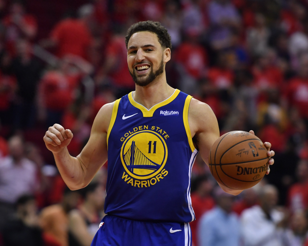 勇士前锋汤普森完成生涯高光时刻